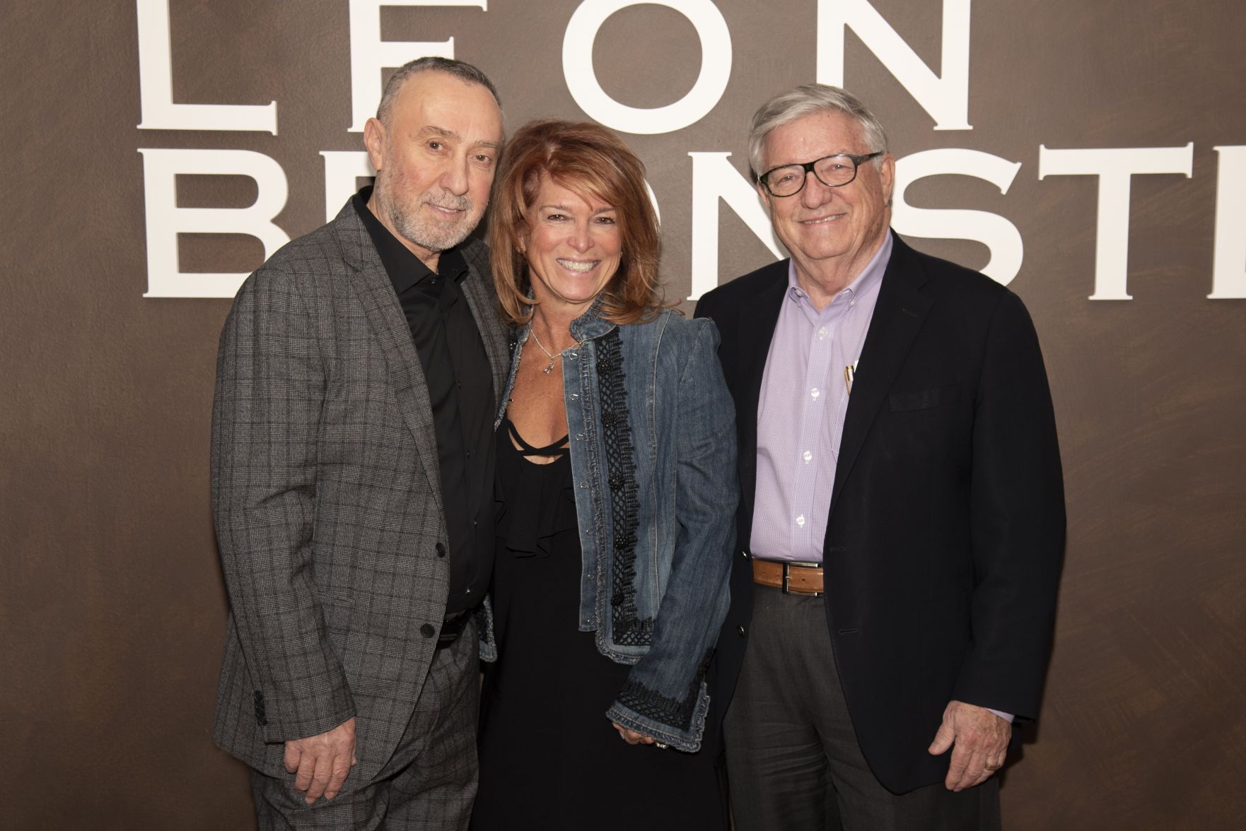 Leon Bronstein, Kathie and Richard Winter